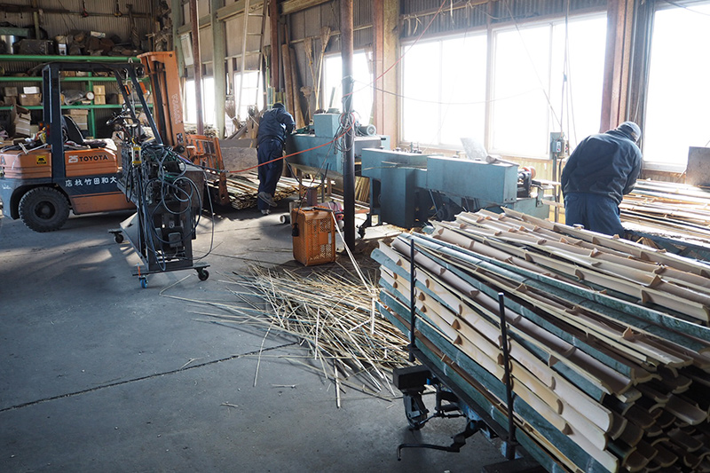 竹材加工